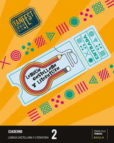 QUADERN LENGUA CASTELLANA 2º de Primaria CATALUÑA 23 FANFEST | AA,VV | 9788447949540 (Baula)